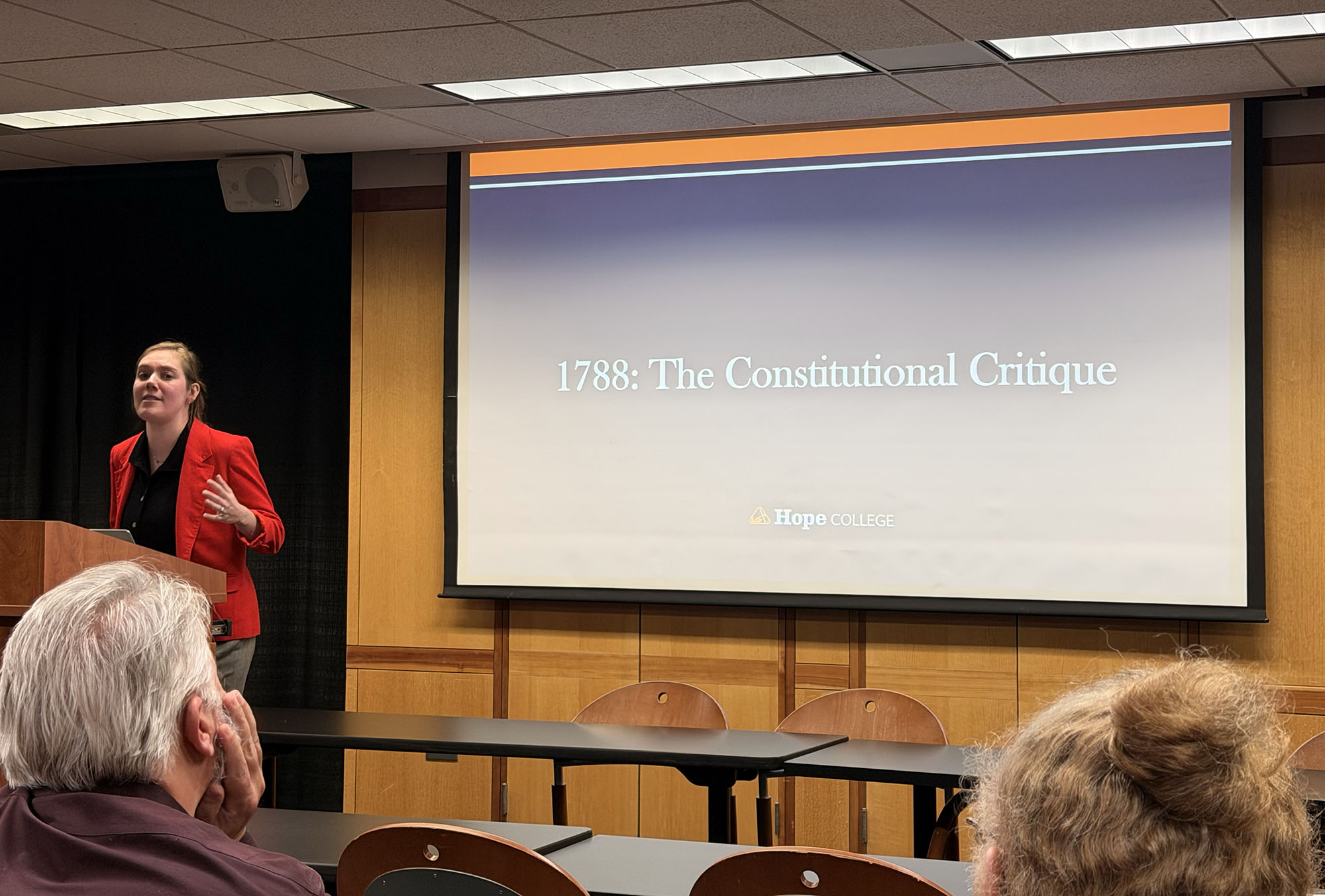 Slide photographed 11:41 into the lecture