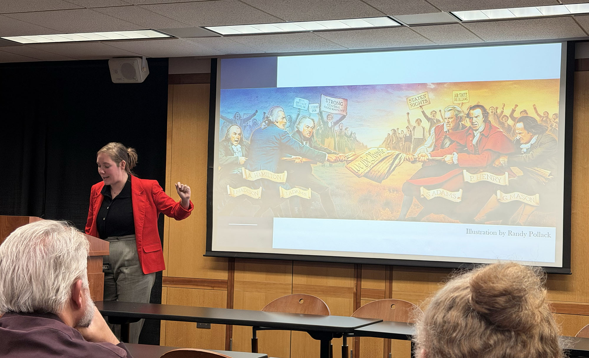 Slide photographed 11:58 into the lecture