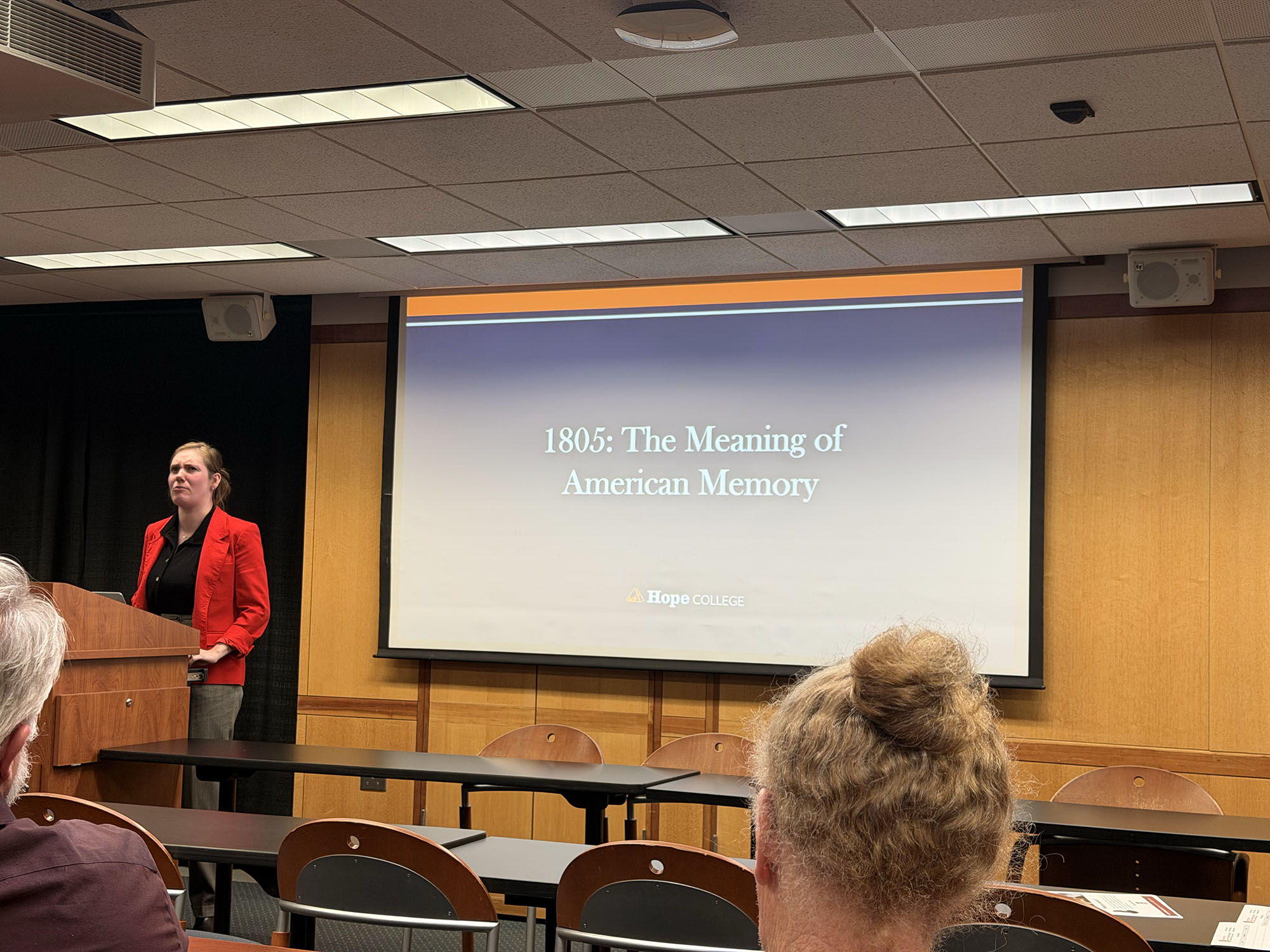 Slide photographed 22:49 into the lecture
